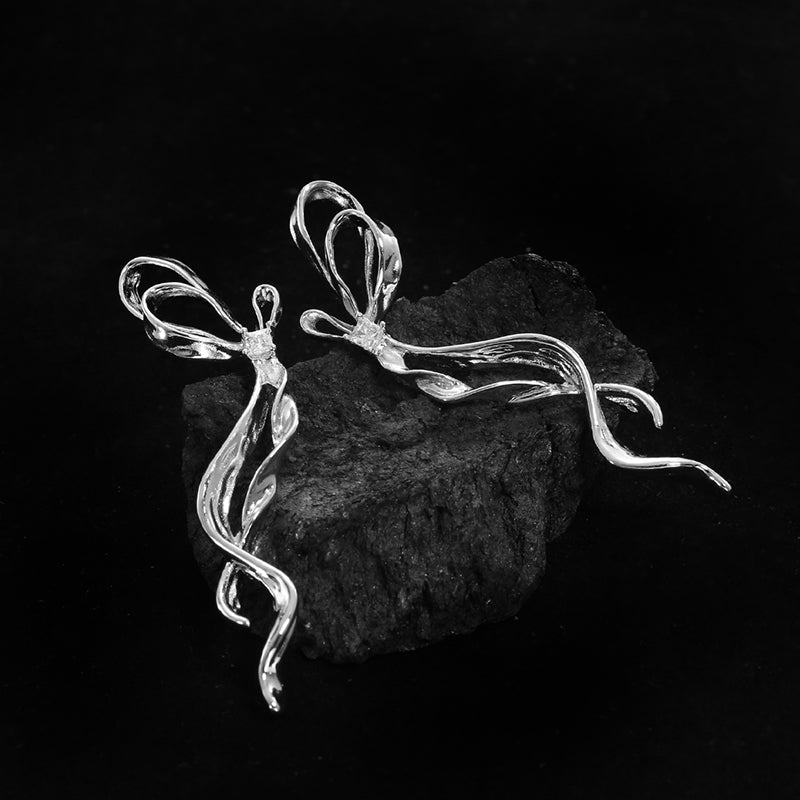 Silver Tide Earrings