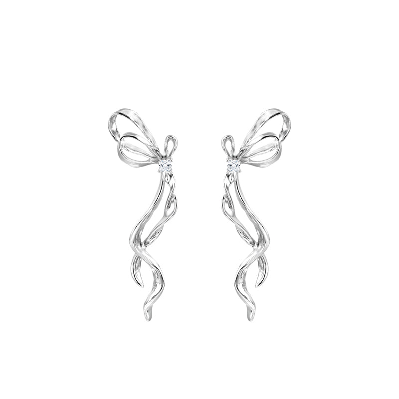 Silver Tide Earrings