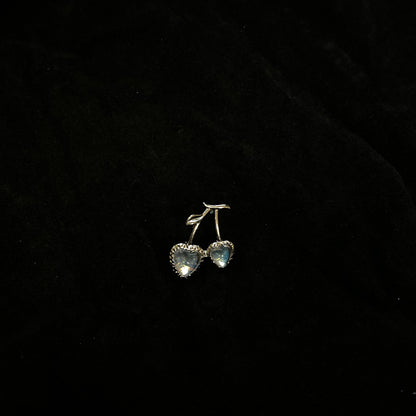 Cherry Pop Moonstone Earrings