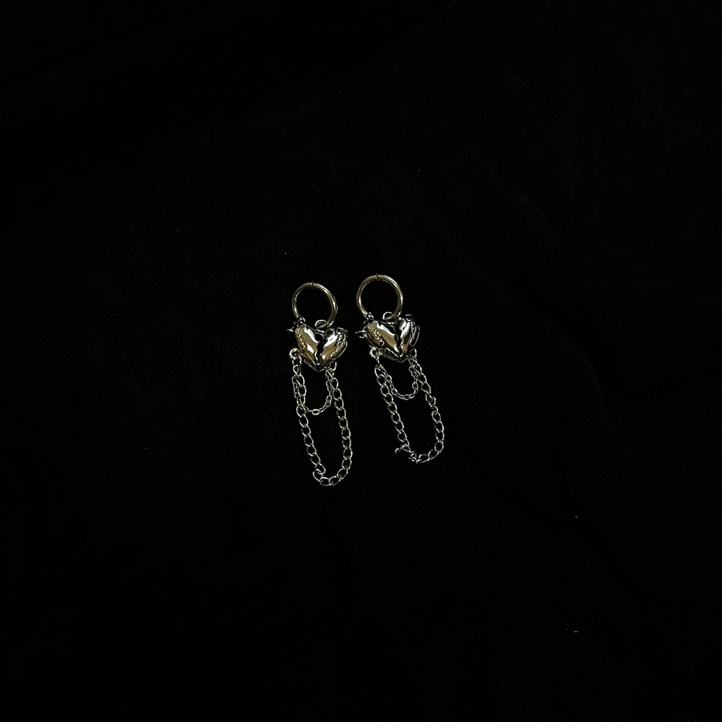 Rebellious Hearts Earrings