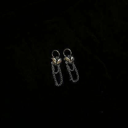 Rebellious Hearts Earrings