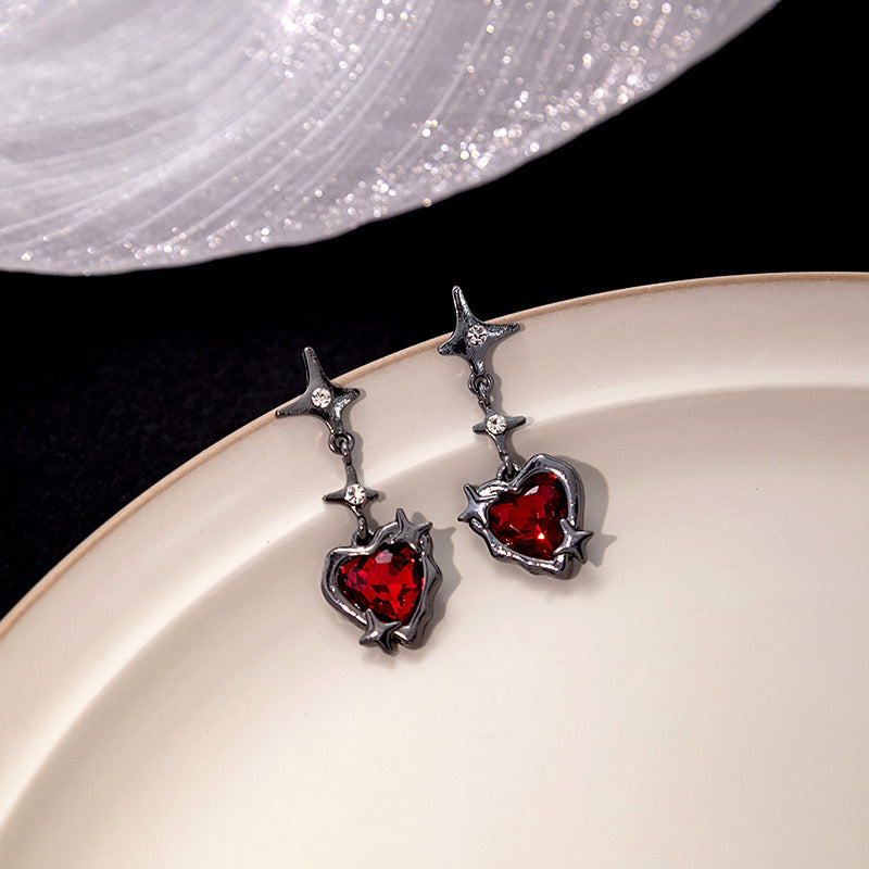 Heart of Mars Earrings