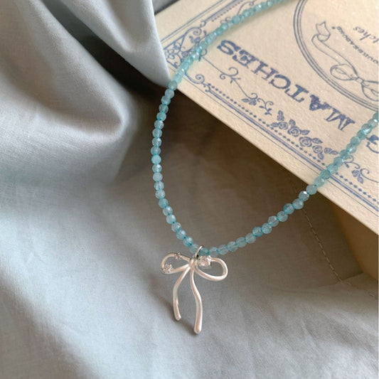 Ocean Breeze Ribbon Necklace